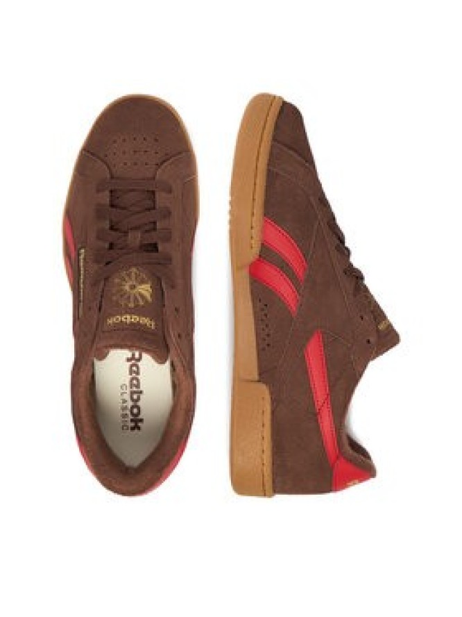 Reebok Sneakersy EO-CLUB C GROUNDS UK 100228143 Brązowy