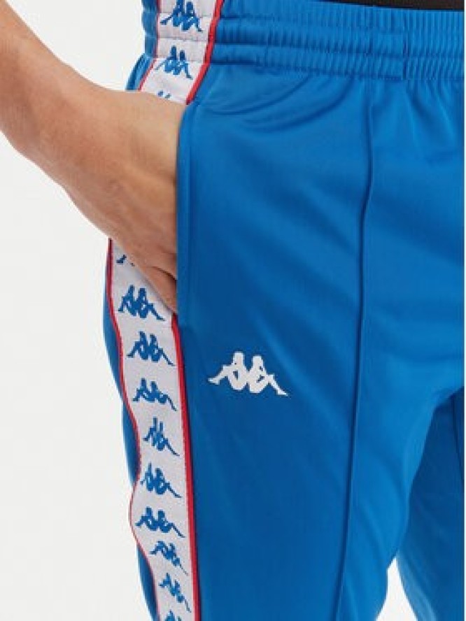 Kappa Spodnie dresowe Banda Rastoria 303KUC0 Niebieski Slim Fit