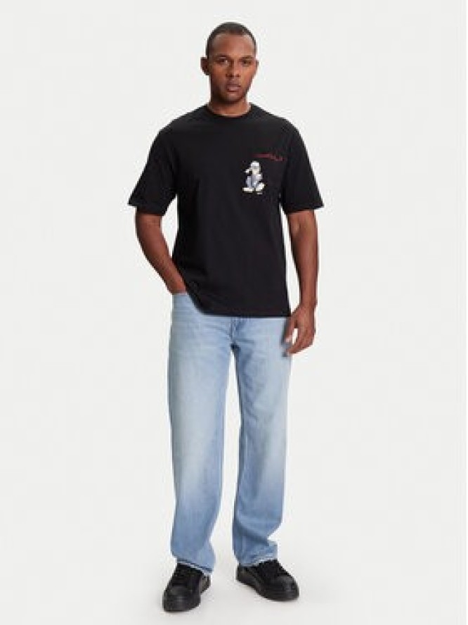 KARL LAGERFELD T-Shirt 755097 553270 Czarny Regular Fit