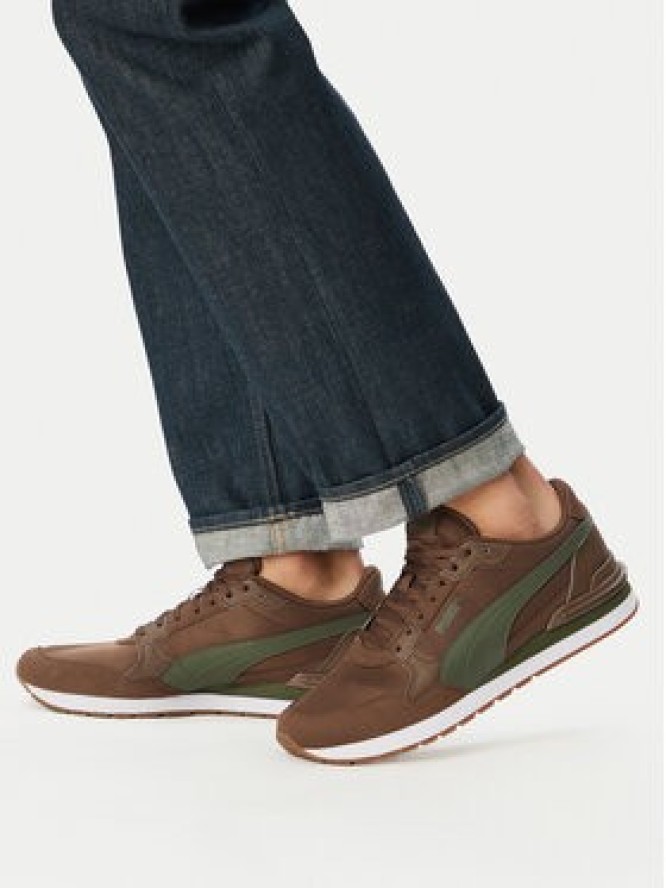 Puma Sneakersy St Runner V4 L 39906929 Brązowy