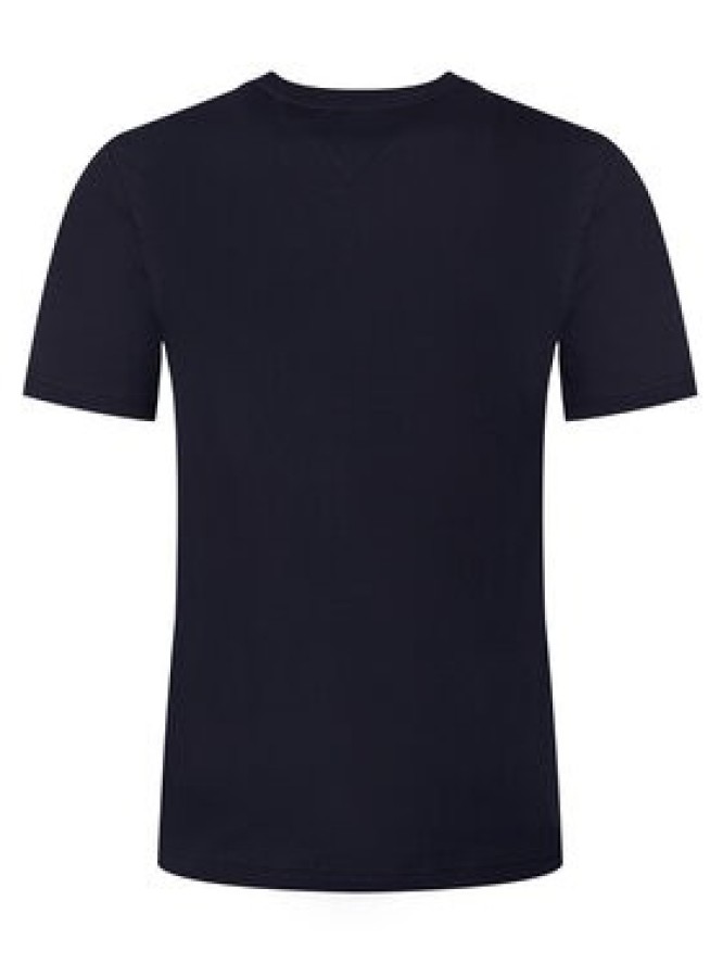 Tommy Hilfiger T-Shirt Embro Flag MW0MW42736 Granatowy Regular Fit