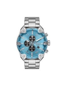 Diesel Zegarek Spiked DZ4655 Srebrny