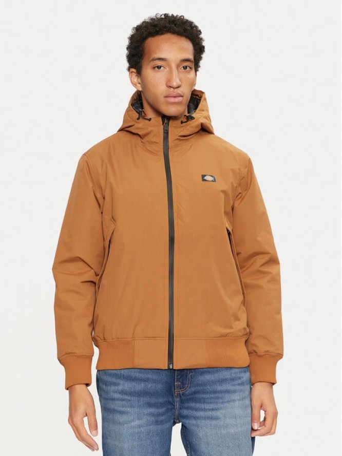 Dickies Kurtka przejściowa New Sarpy DK0A4XG8 Brązowy Regular Fit