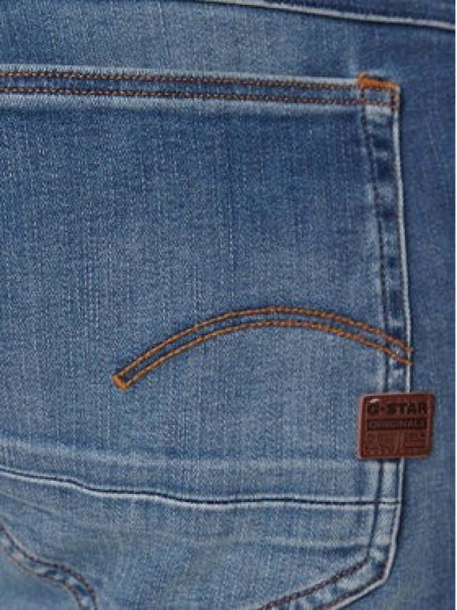 G-Star Raw Jeansy D-Staq D06761-8968 Granatowy Slim Fit