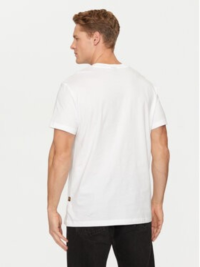 G-Star Raw T-Shirt Originals D25443-8415 Biały Regular Fit