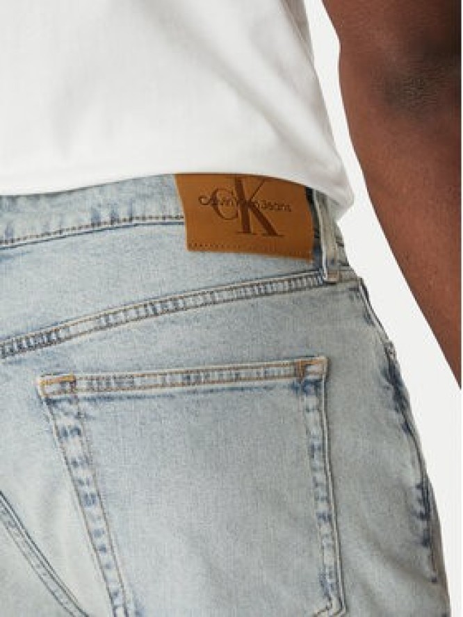 Calvin Klein Jeans Szorty jeansowe J30J327185 Niebieski Regular Fit