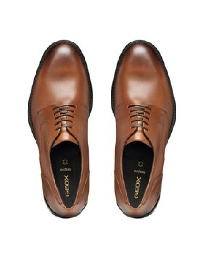 Geox Półbuty U Barberigo U56MBC 00043 C6610 Brązowy