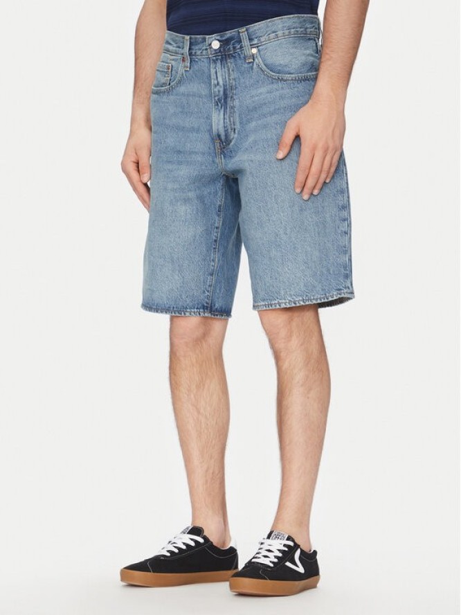 Levi's® Szorty jeansowe 478™ 001JM-0005 Niebieski Baggy Fit