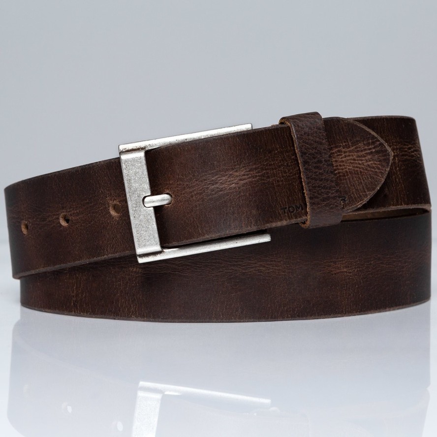 TOM TAILOR PASEK SKÓRZANY SOPO-TT294 0690 40mm Ledergürtel RO