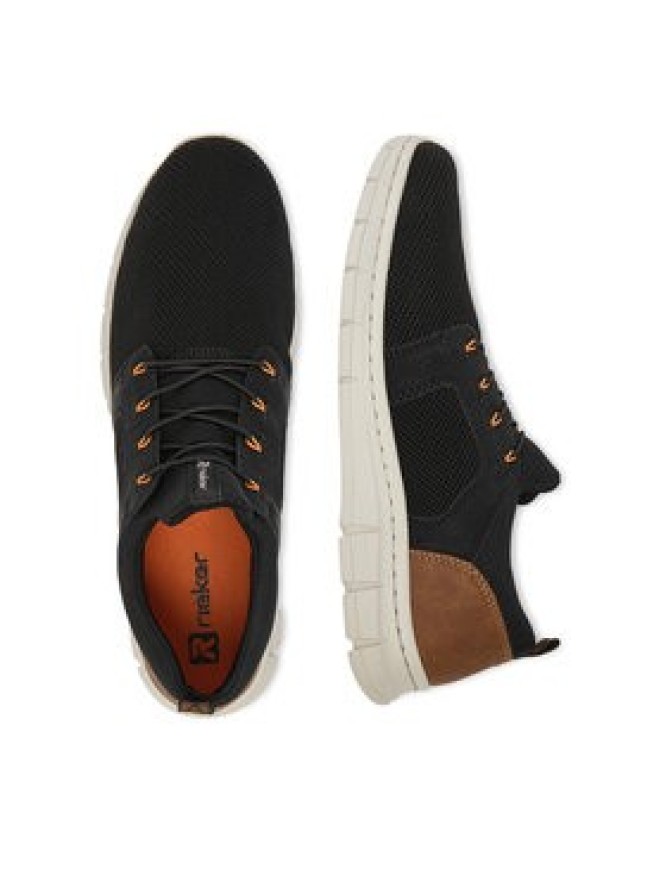 Rieker Sneakersy B7796-00 Czarny