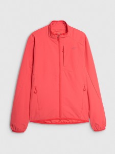 4F Kurtka puchowa trekkingowa z wypełnieniem syntetycznym męska - pomarańczowa XL