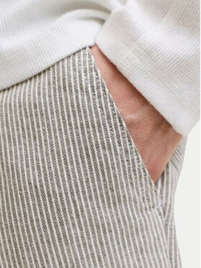 Jack & Jones Szorty materiałowe Ace Mykonos 12269376 Écru Regular Fit