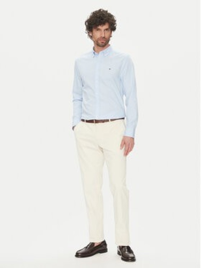 Tommy Hilfiger Koszula MW0MW38556 Błękitny Slim Fit