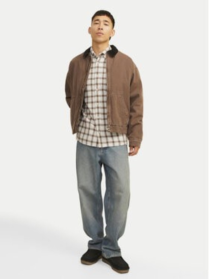 Jack & Jones Koszula Blubrook 12260710 Beżowy Comfort Fit