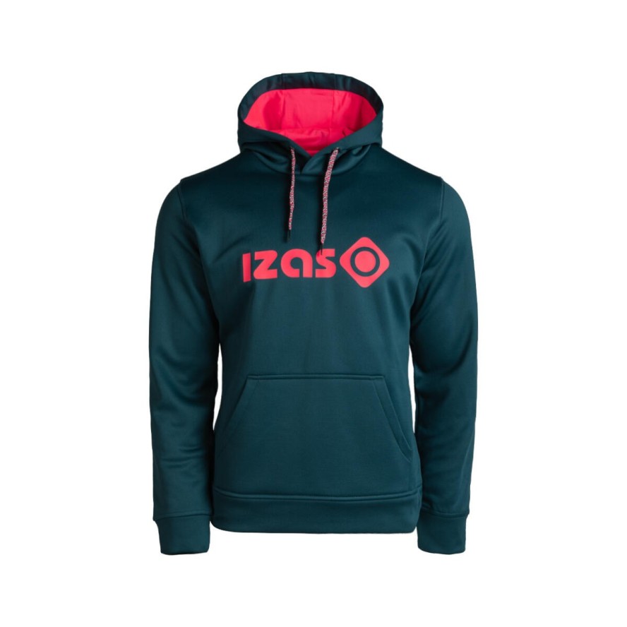 Bluza męska DUERO M V4 z regulowanym kapturem, logo i kieszenią kangurkową