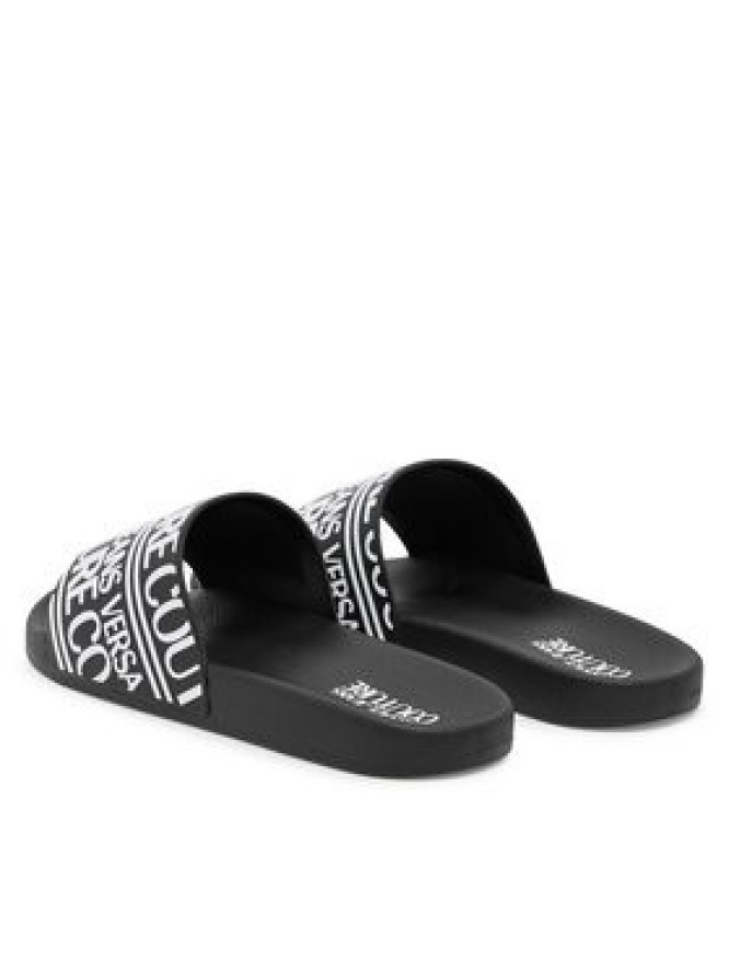 Versace Jeans Couture Klapki 79YA3SQ1 71352 899 Czarny