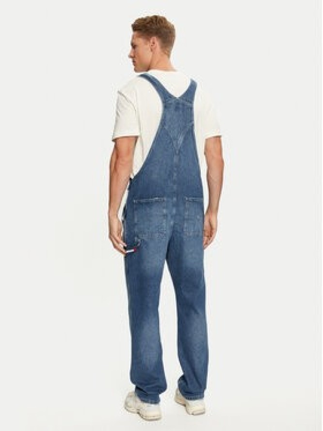 Tommy Jeans Ogrodniczki Ryan DM0DM20440 Niebieski Straight Fit