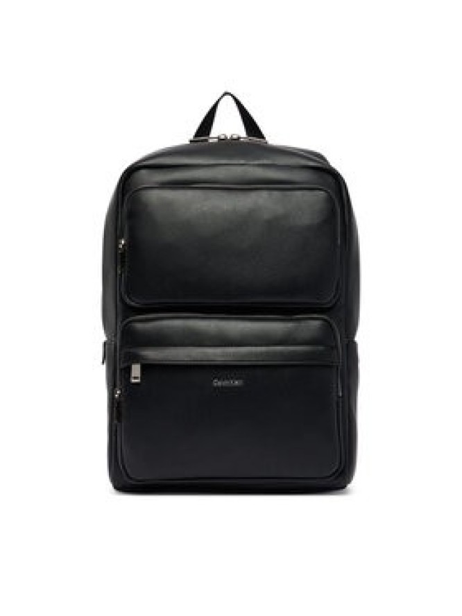 Calvin Klein Plecak Raised Double Pocket Backpack LV04D3493G Czarny