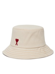 AMI Paris Kapelusz UHA246.DE0039 Écru