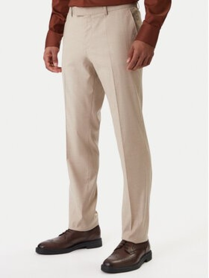 BOSS Garnitur Huge 50557273 Beżowy Regular Fit