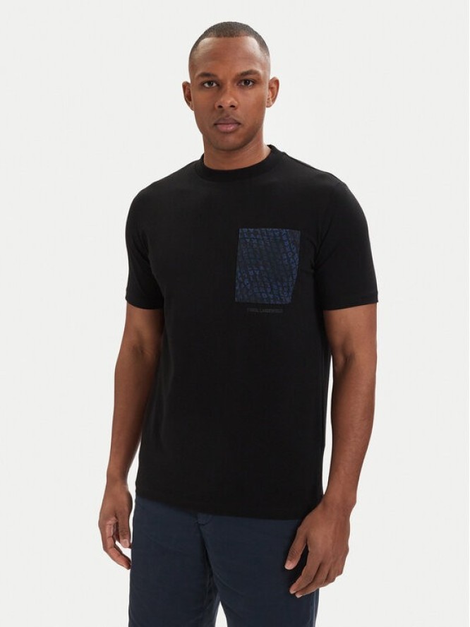 KARL LAGERFELD Kurtka bomber 505061 562902 Czarny Regular Fit