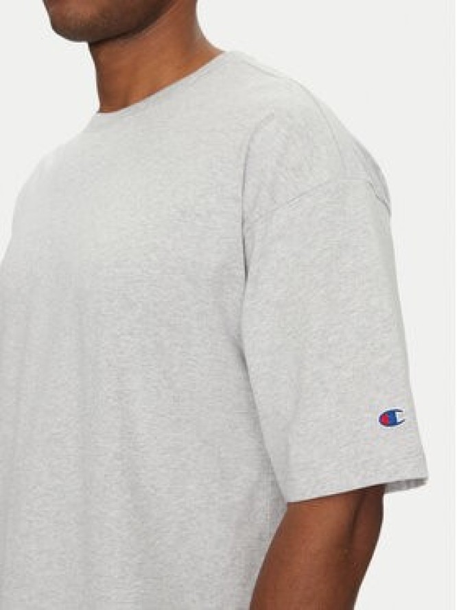 Champion T-Shirt 220714 Szary Standard Fit
