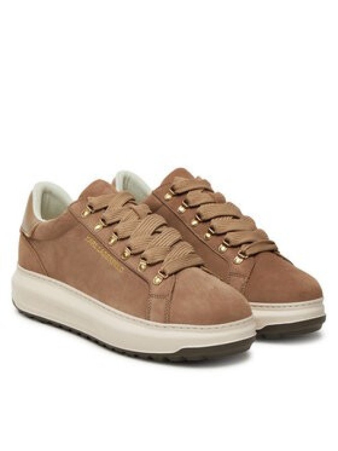 KARL LAGERFELD Sneakersy KL57545 Beżowy