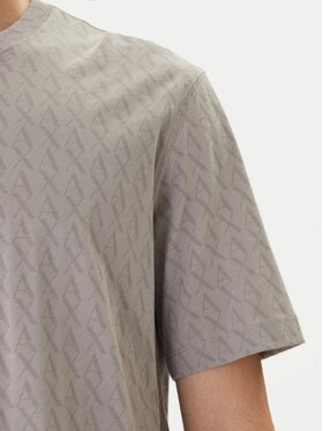 Armani Exchange T-Shirt XM001228 AF10356 M8315 Szary Regular Fit
