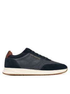 Tommy Hilfiger Sneakersy Dressy Runner FM0FM05910 Granatowy