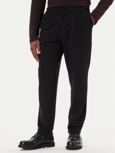 Calvin Klein Chinosy LV04LE613G Czarny Slim Fit