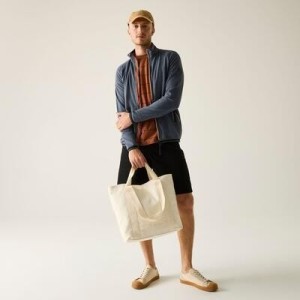 Męska bluza polarowa Malton z zamkiem błyskawicznym i marlowym wykończeniem