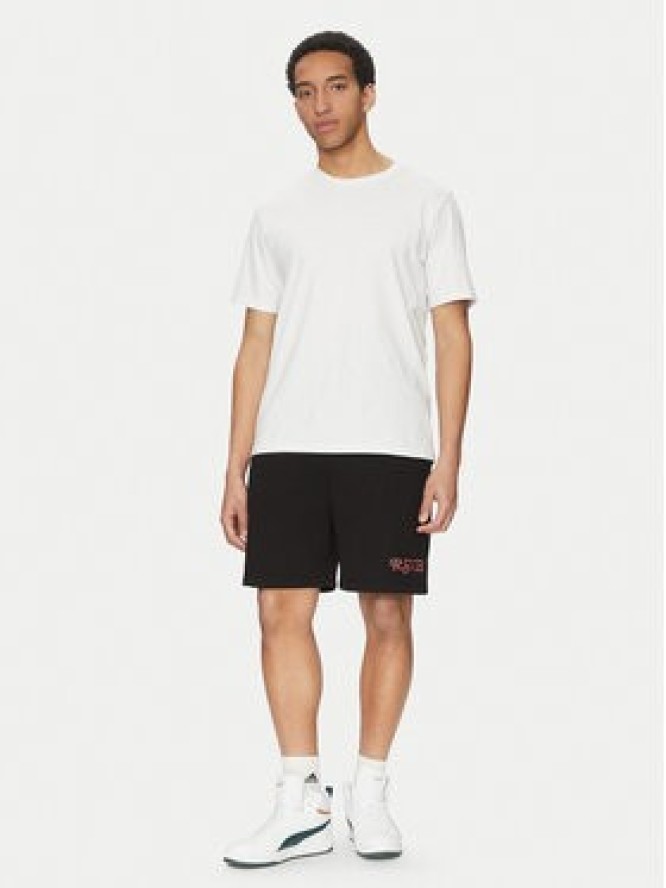 Fila Szorty sportowe Lamswaarde FAM0909 Czarny Regular Fit