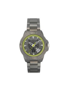 Plein Sport Zegarek Touchdown PSFBA1023 Srebrny