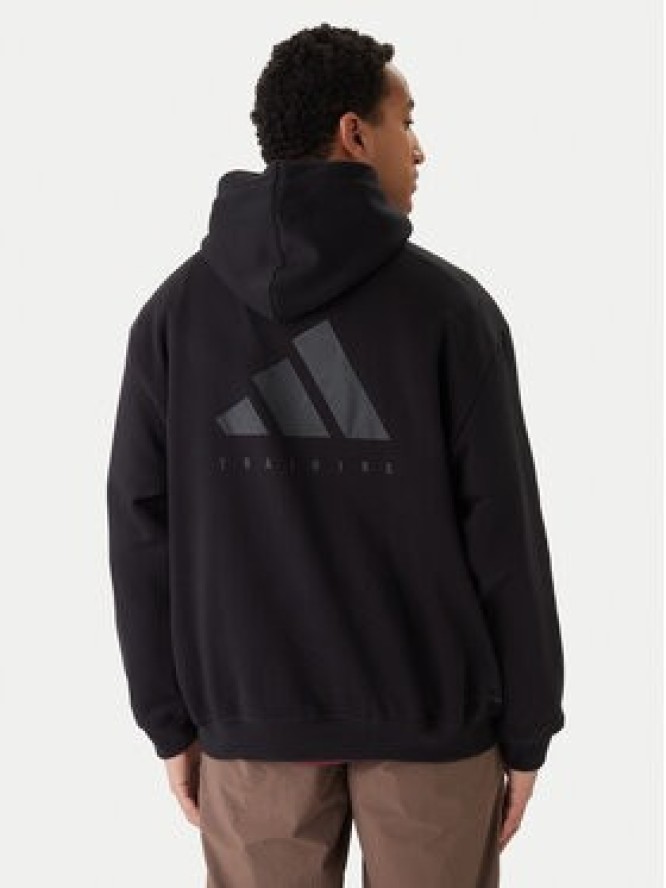 adidas Bluza Power JZ6248 Czarny Oversize