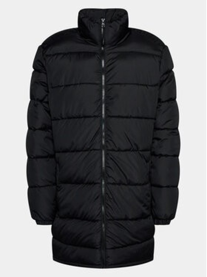 Brave Soul Kurtka zimowa MJK-DAVISLONGBLK Czarny Regular Fit