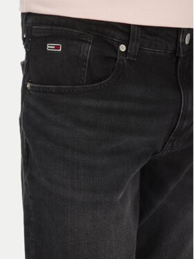 Tommy Jeans Szorty jeansowe Ronnie DM0DM20945 Czarny Regular Fit