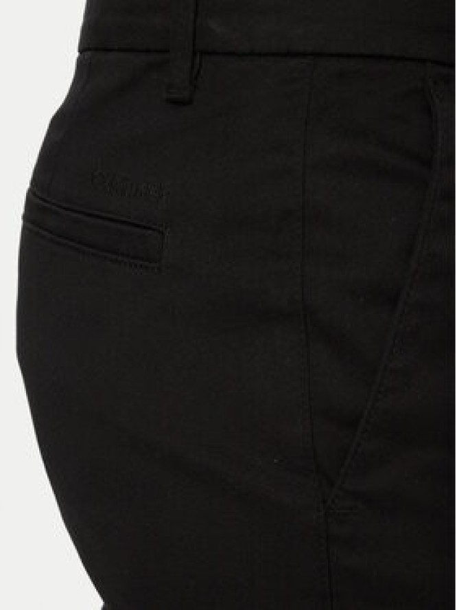 Calvin Klein Spodnie materiałowe Refined LV04LC619G Czarny Regular Fit