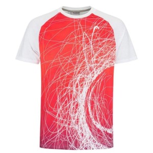 Koszulka tenisowa męska Head Performance MC Paris Tshirt