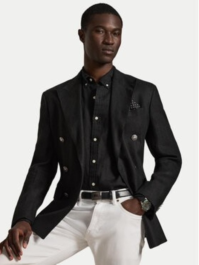 Polo Ralph Lauren Koszula 710968915503 Czarny Slim Fit