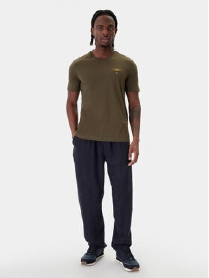 Aeronautica Militare T-Shirt 261TS1580UJ00372 Zielony Regular Fit