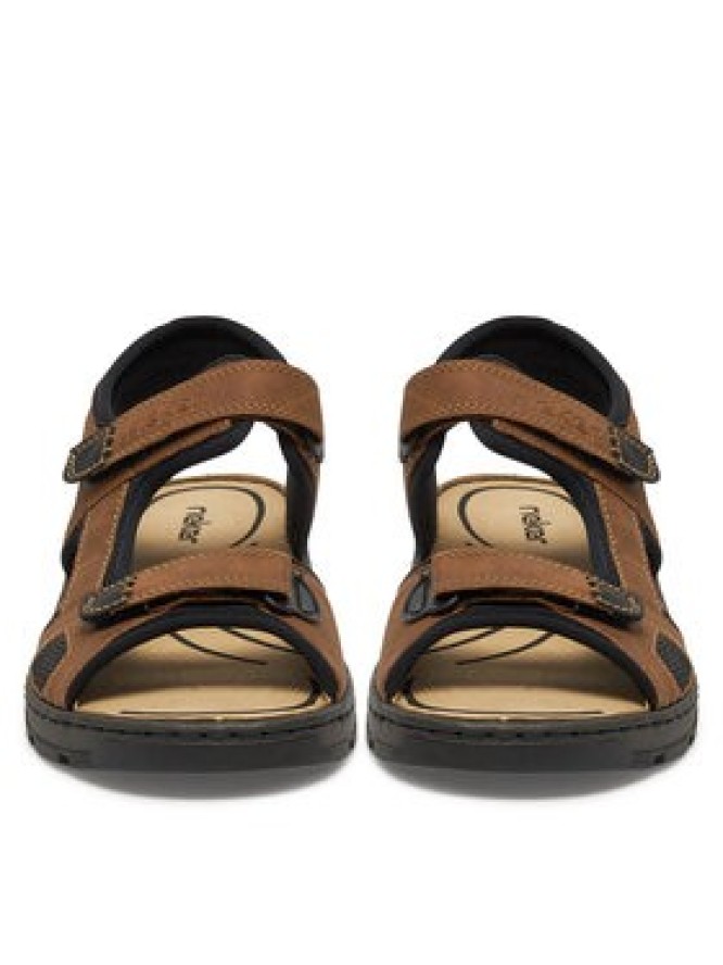 Rieker Sandały 26156-25 Brązowy