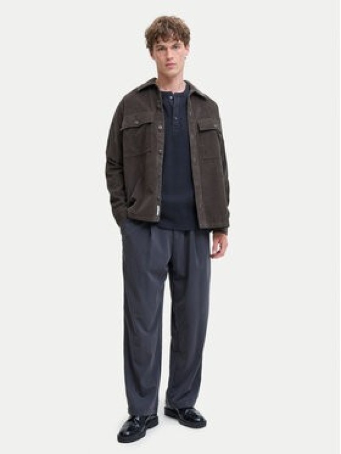 Jack & Jones Longsleeve Blutyrell 12266583 Granatowy Regular Fit