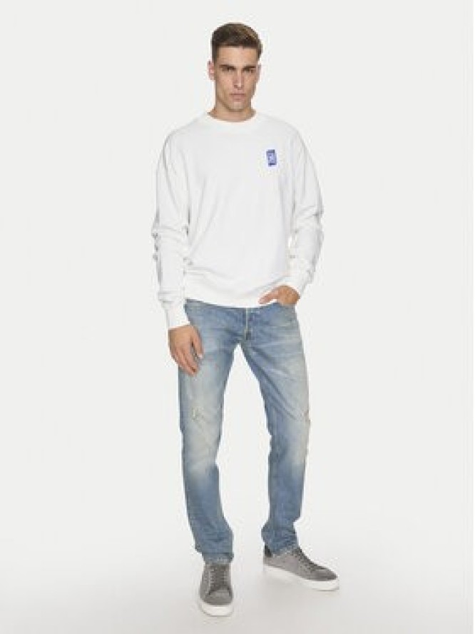 Replay Bluza M6993 .000.23758 Biały Regular Fit