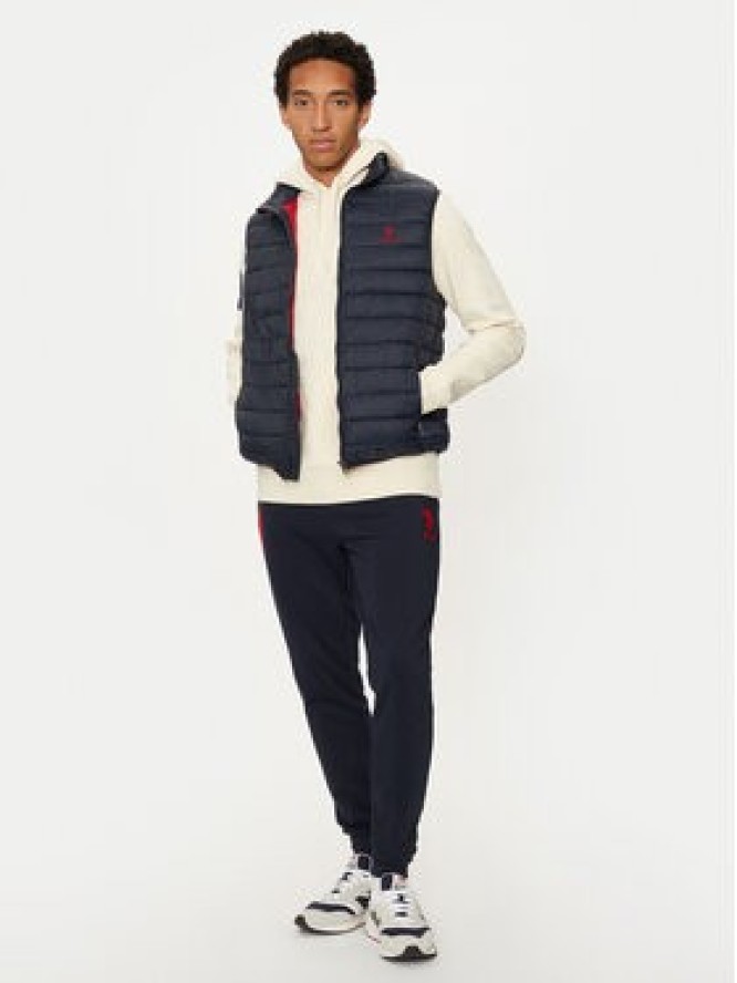 U.S. Polo Assn. Kamizelka MUP3267 Granatowy Regular Fit