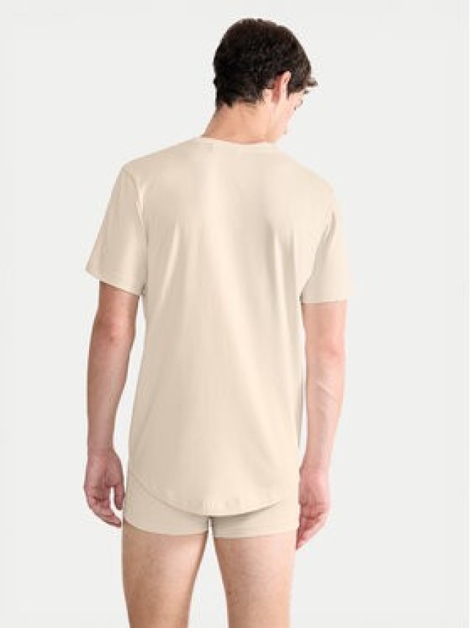 Sloggi T-Shirt 10215508 Beżowy Regular Fit