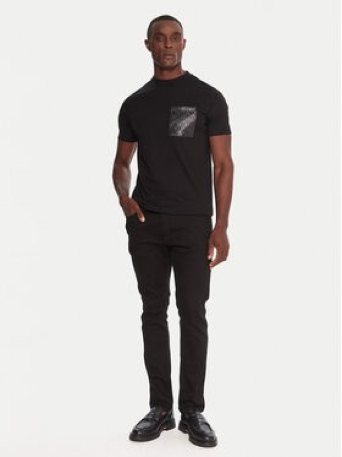 KARL LAGERFELD T-Shirt 755047 554225 Czarny Regular Fit