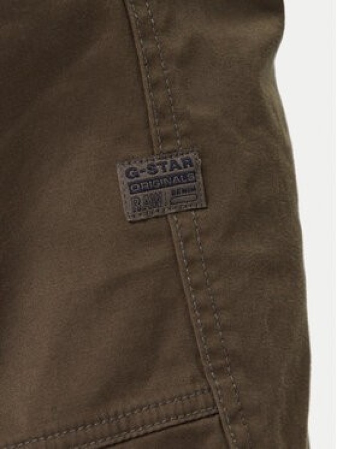 G-Star Raw Spodnie materiałowe Rovic D02190 5126 1260 Khaki Regular Fit