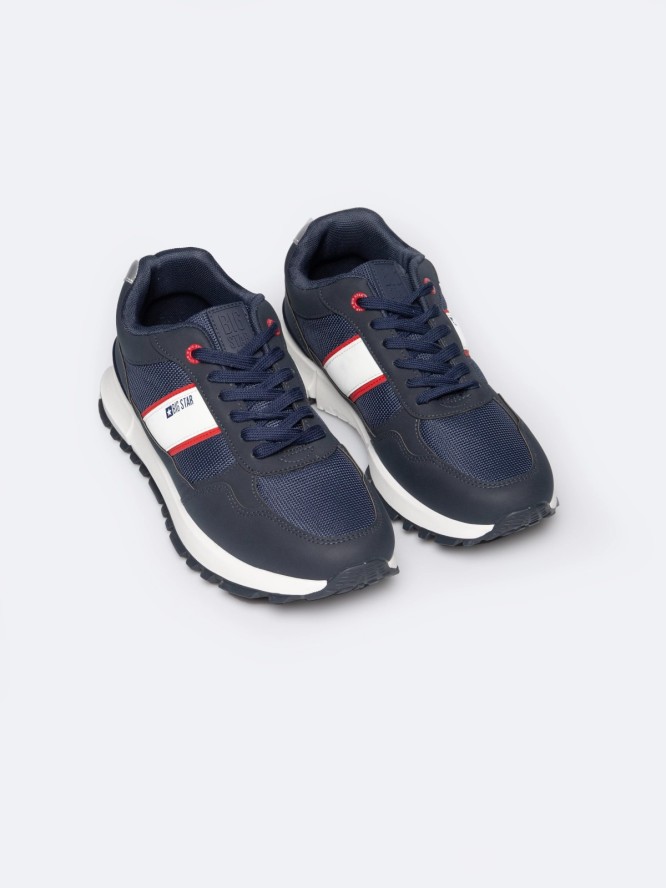 Sneakersy męskie granatowe RR174290 403