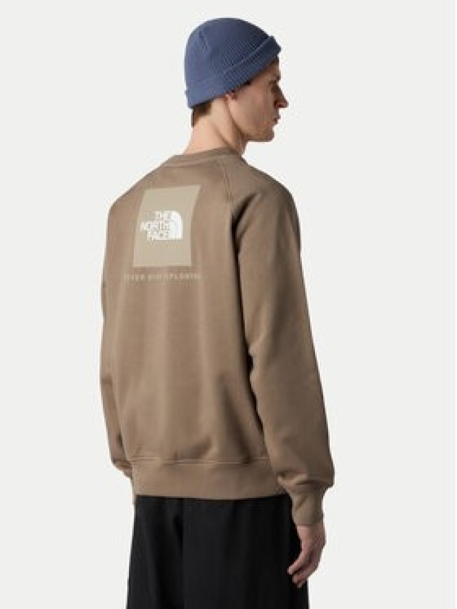 The North Face Bluza Redbox NF0A89FA Brązowy Regular Fit