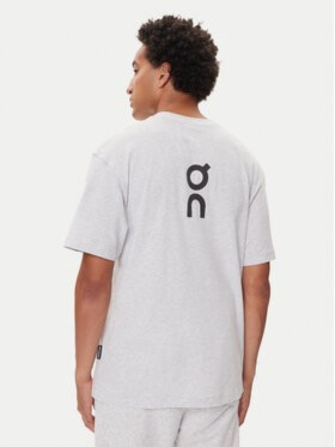 On T-Shirt Club-T 1ME1005 Szary Relaxed Fit